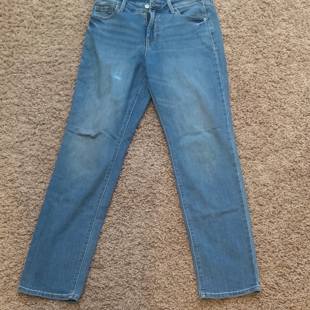 Old Navy Women's Straight Leg Blue Jeans